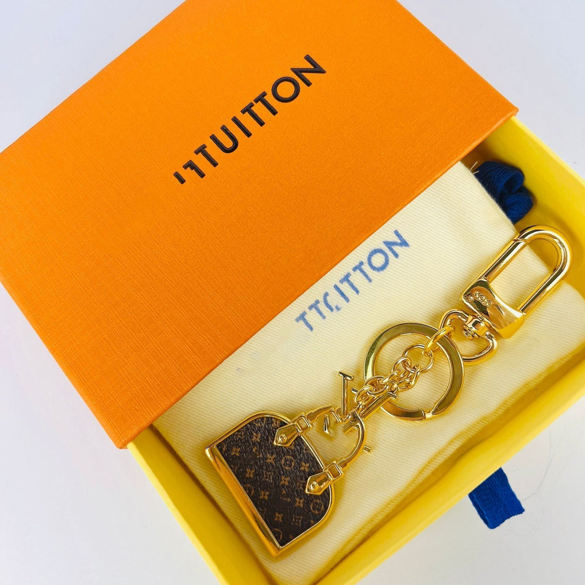 Louis Vuitton Monogram Charm Keychain - Serene