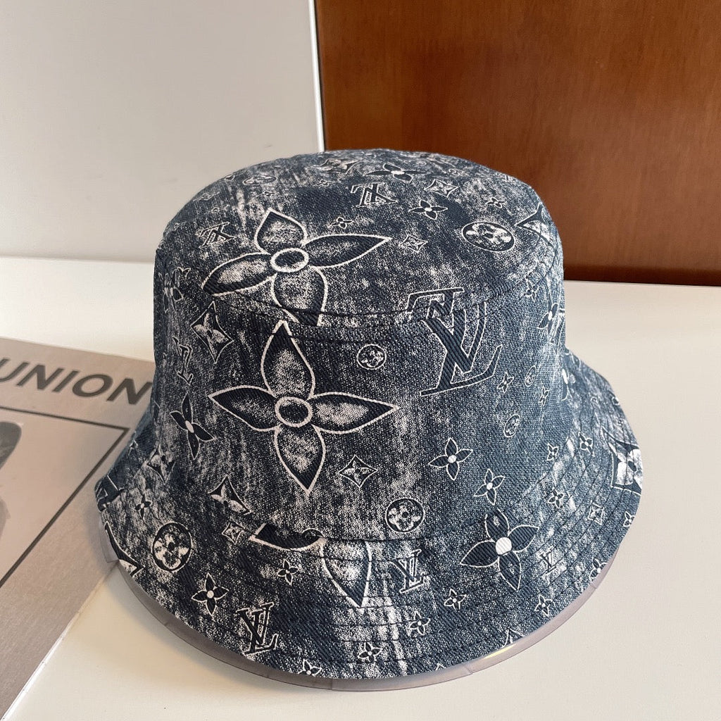 Louis Vuitton Monogram Embroidered Bucket Hat - Serene