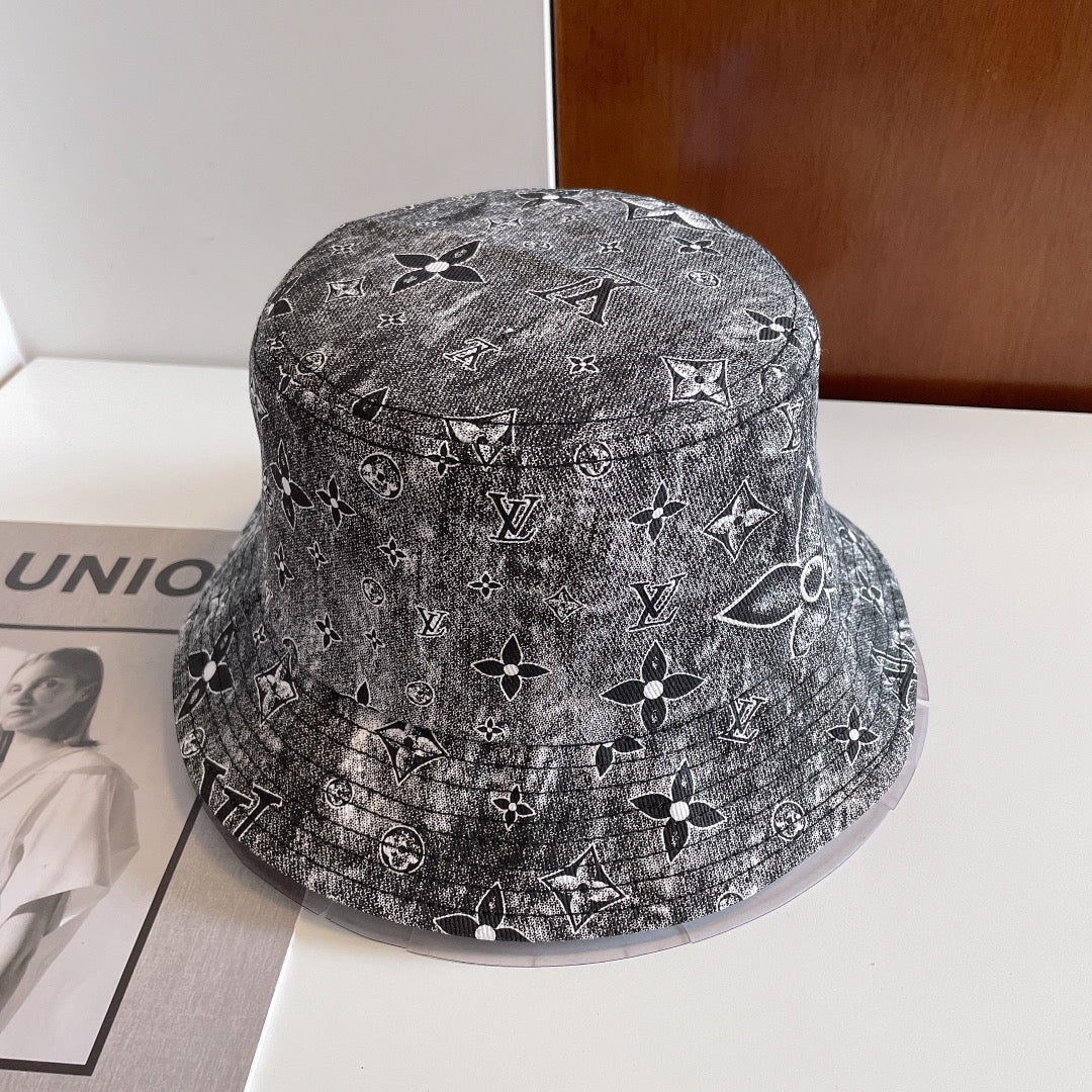 Louis Vuitton Monogram Embroidered Bucket Hat - Serene