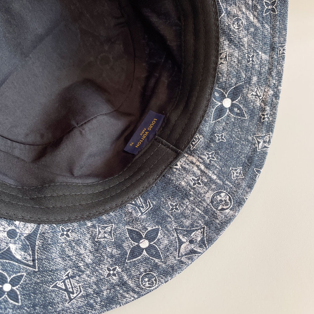 Louis Vuitton Monogram Embroidered Bucket Hat - Serene