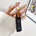 Louis Vuitton Monogram Leather Loop Bag Charm Keychain - Serene