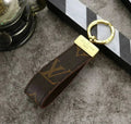 Louis Vuitton Monogram Leather Strap Keychain - Serene