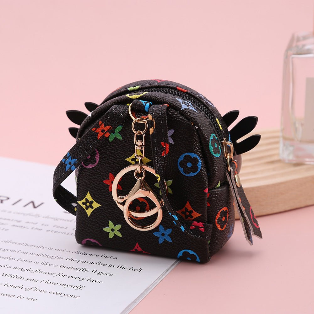 Louis Vuitton Monogram Owl Coin Purse Keychain - Serene