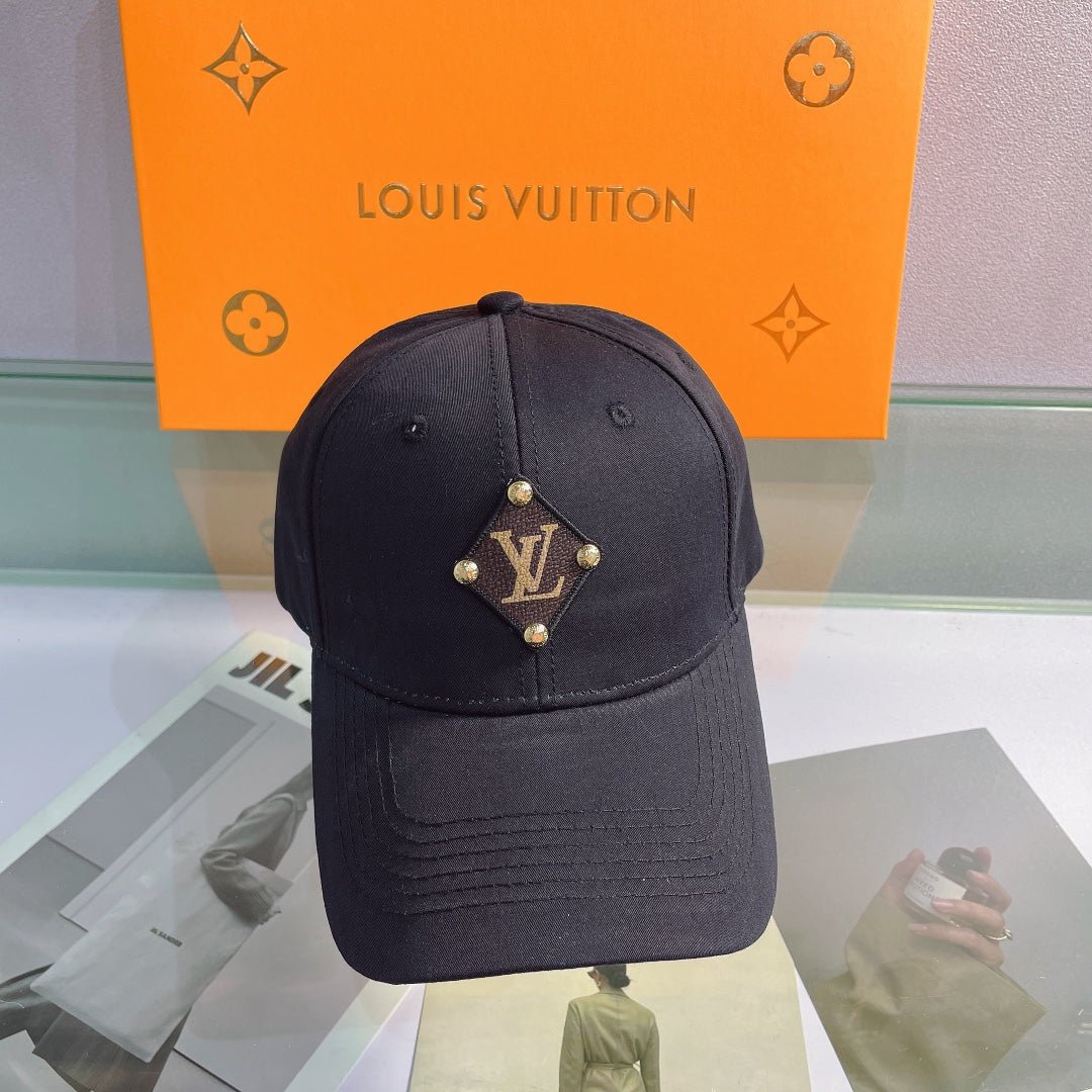 Louis Vuitton Premium Cotton Baseball Cap for Men & Women - Serene