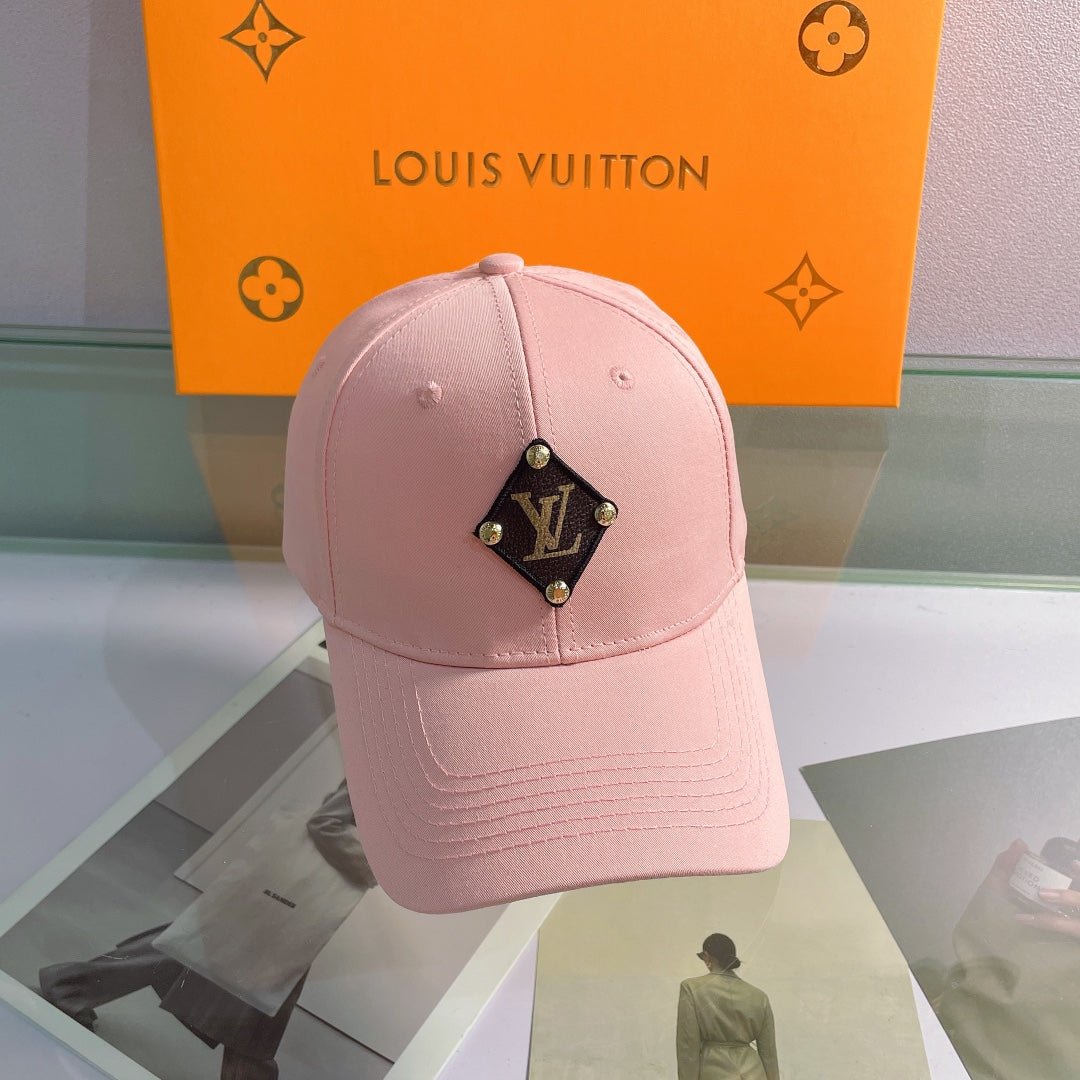 Louis Vuitton Premium Cotton Baseball Cap for Men & Women - Serene