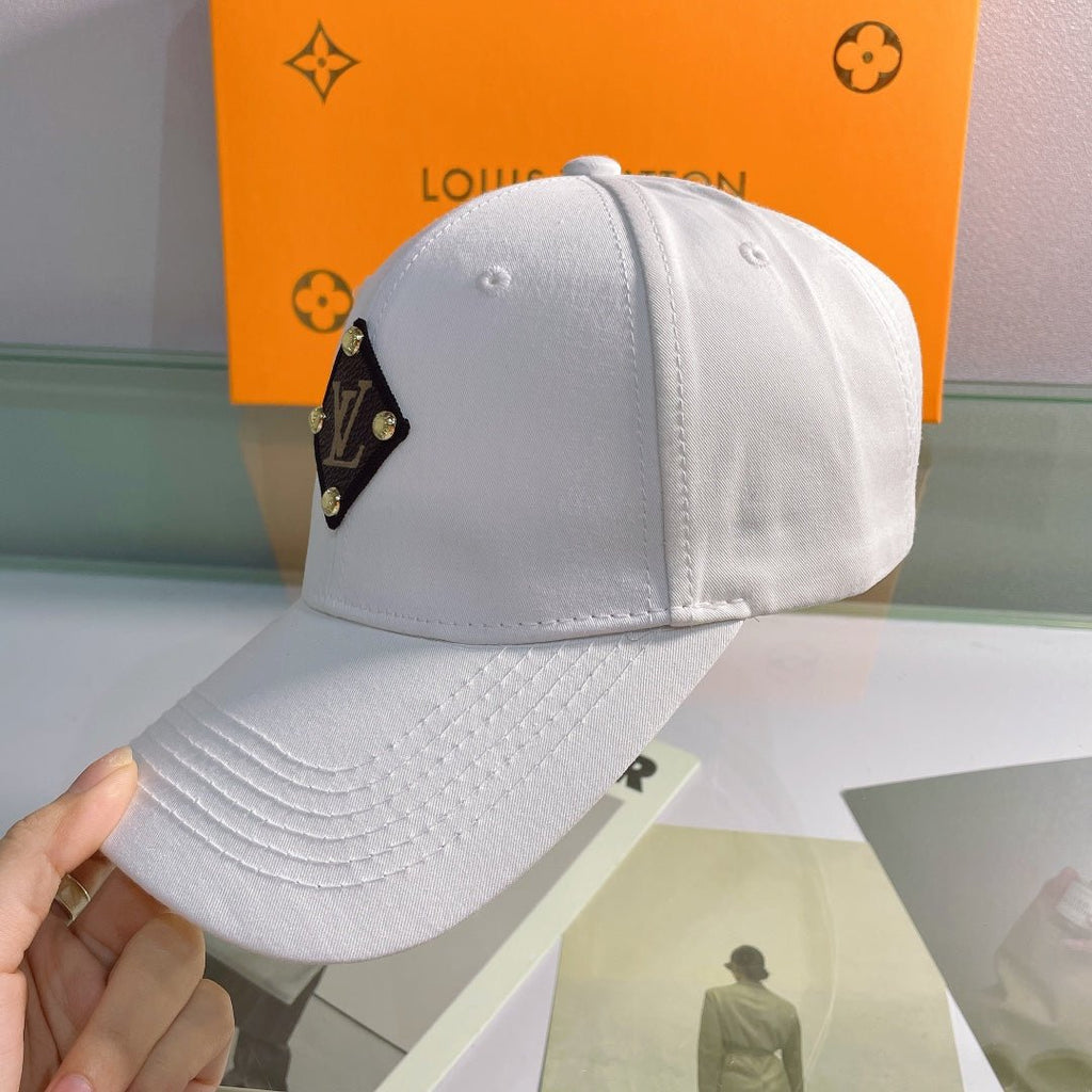 Louis Vuitton Premium Cotton Baseball Cap for Men & Women - Serene