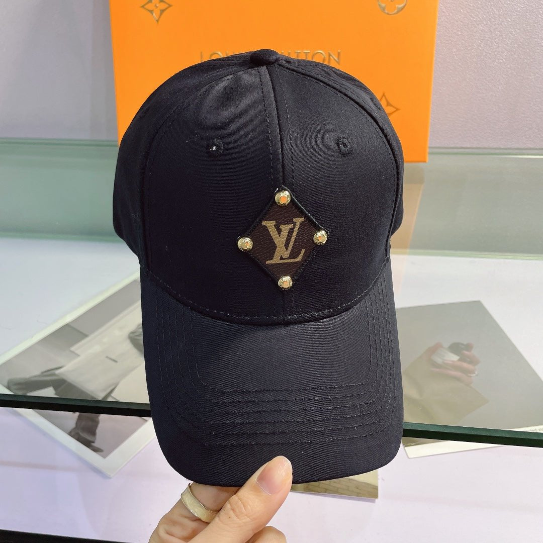 Louis Vuitton Premium Cotton Baseball Cap for Men & Women - Serene