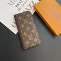 Louis Vuitton Samsung Galaxy S26 Ultra Case Monogram Leather Card Holder | Luxury Designer Phone Cover - Serene