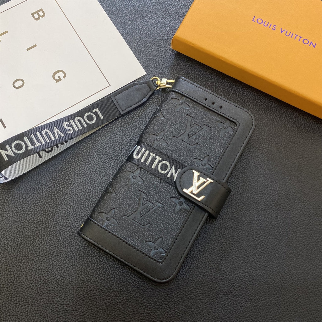 Louis Vuitton Samsung Galaxy S26 Ultra Case Monogram Leather Wallet Card Holder - Serene