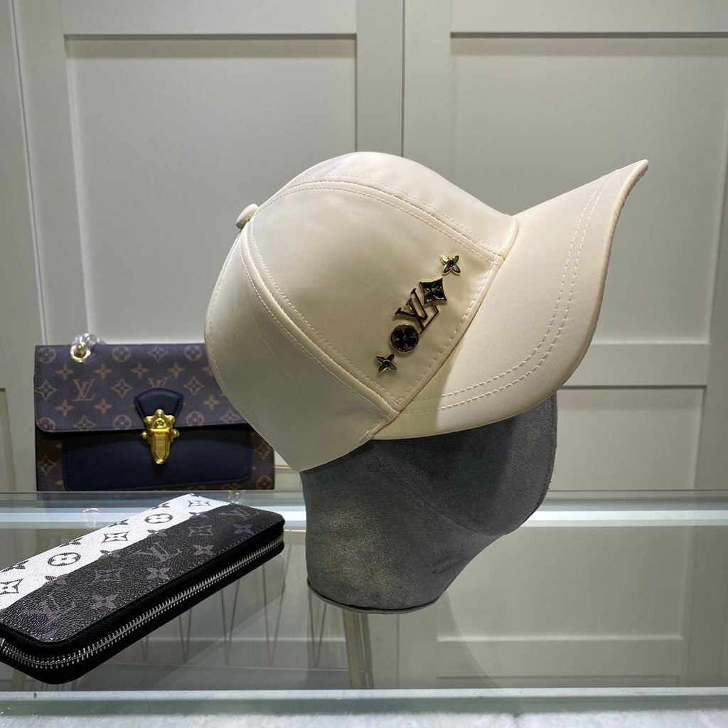 Louis Vuitton Satin LV Monogram Baseball Cap for Men & Women | Luxury Designer Cap - Serene