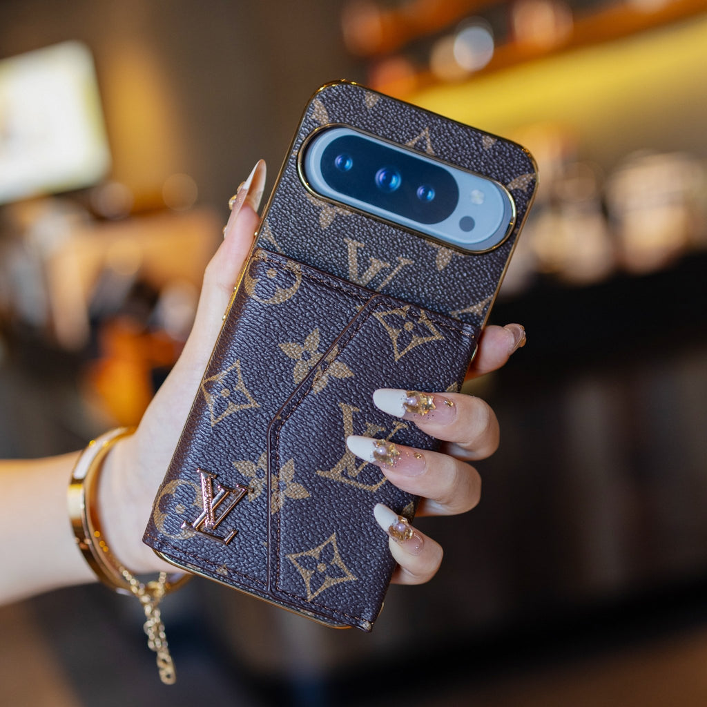 Louis Vuitton Style Google Pixel 10 Pro Case – Luxury LV Google Pixel Cover - Serene