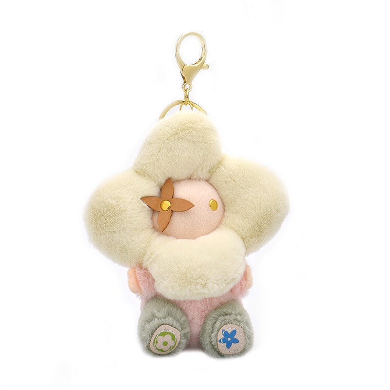 Louis Vuitton Sunflower Plush Doll Bag Charm Keychain - Serene