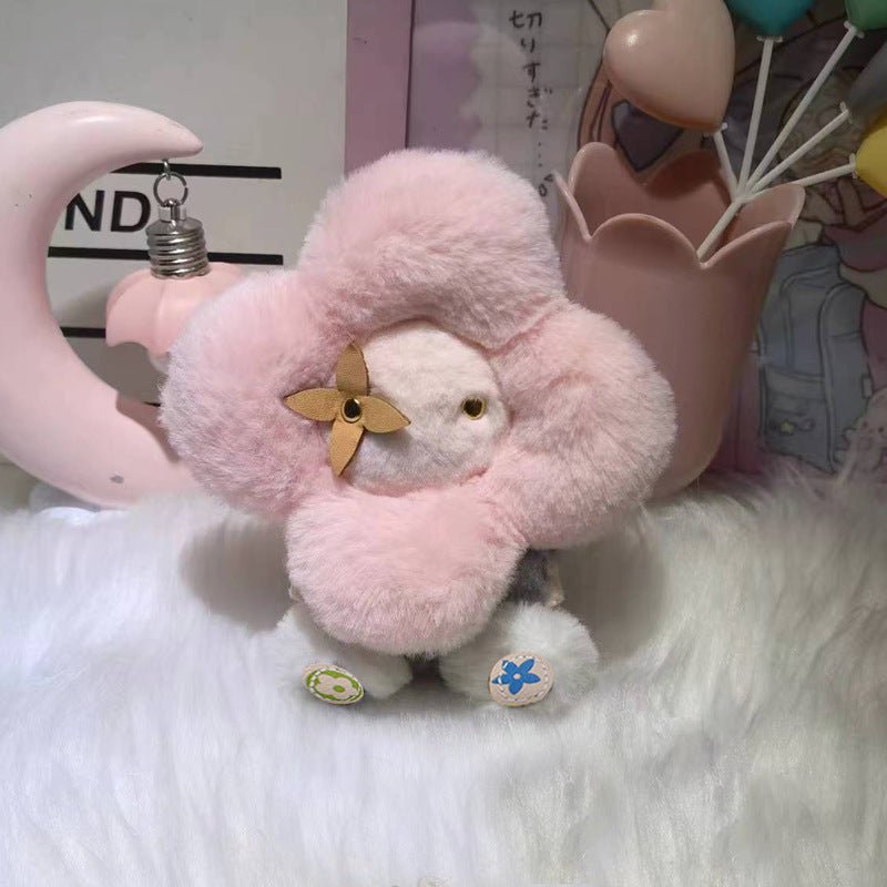 Louis Vuitton Sunflower Plush Doll Bag Charm Keychain - Serene