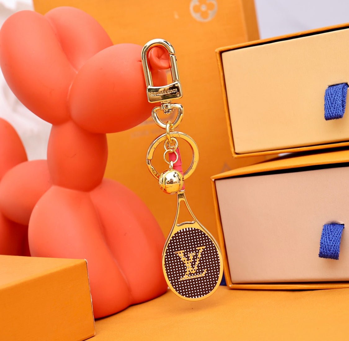 Louis Vuitton Tennis Racket Keychain - Serene