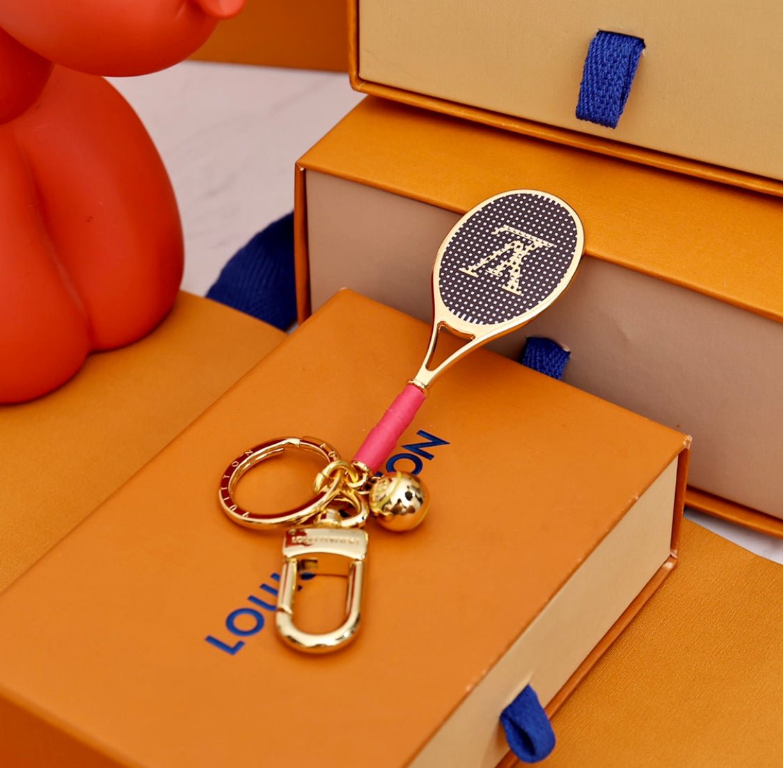 Louis Vuitton Tennis Racket Keychain - Serene