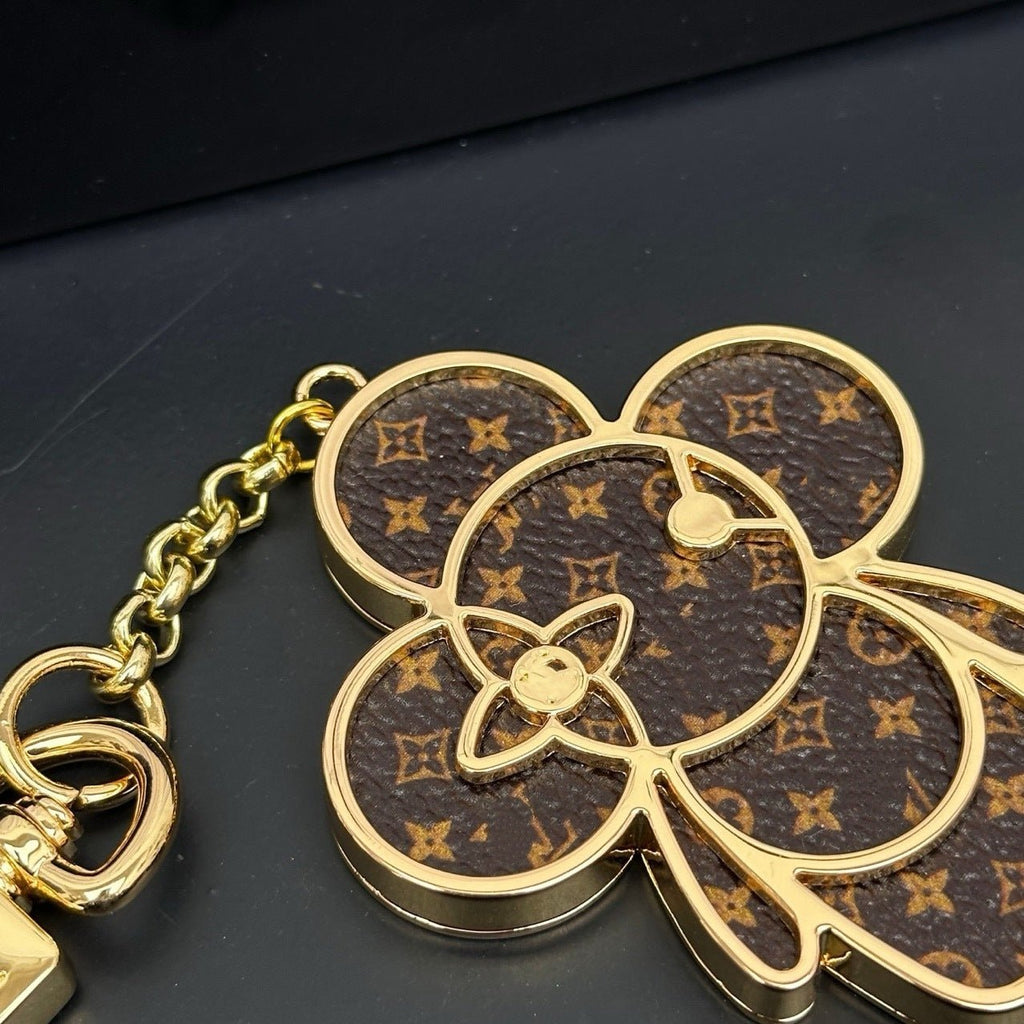 Louis Vuitton Vivienne Monogram Metal Bag Charm Keychain - Serene