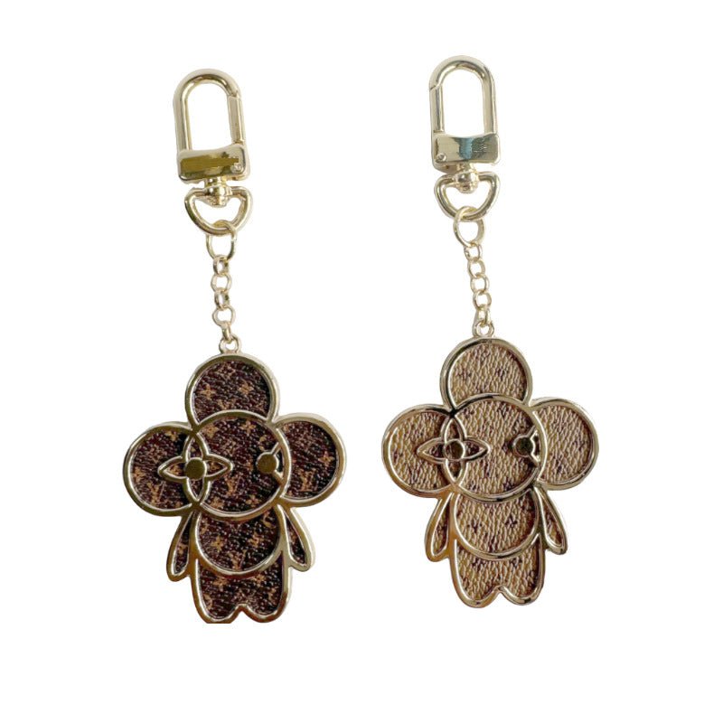 Louis Vuitton Vivienne Monogram Metal Bag Charm Keychain - Serene