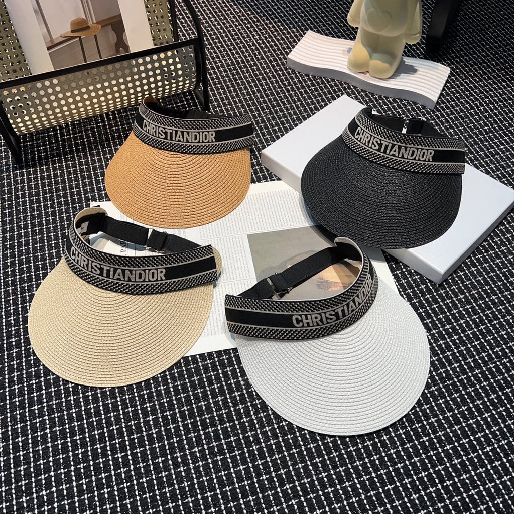 Luxury Christian Dior Summer Sun Hat for Women - Serene