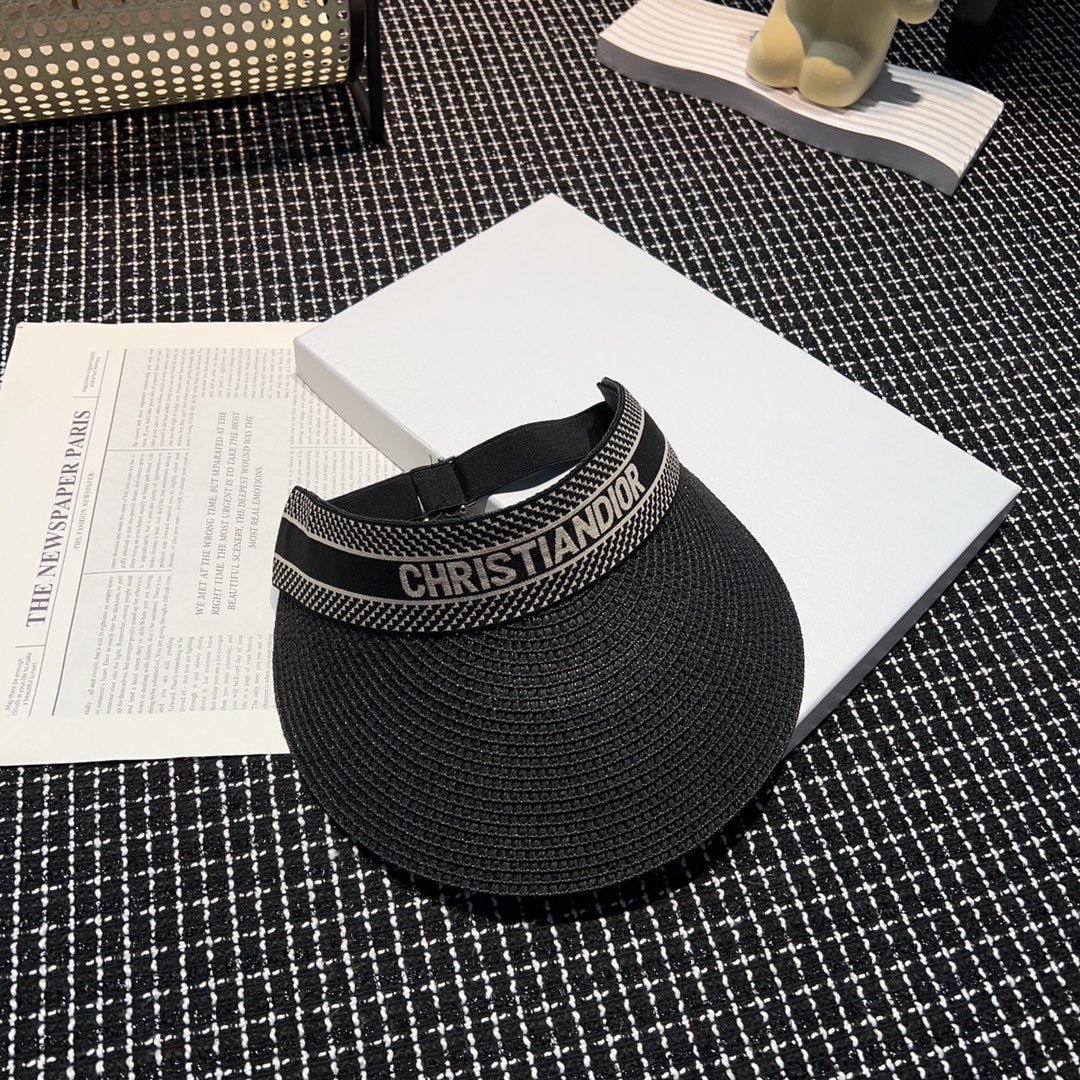 Luxury Christian Dior Summer Sun Hat for Women - Serene