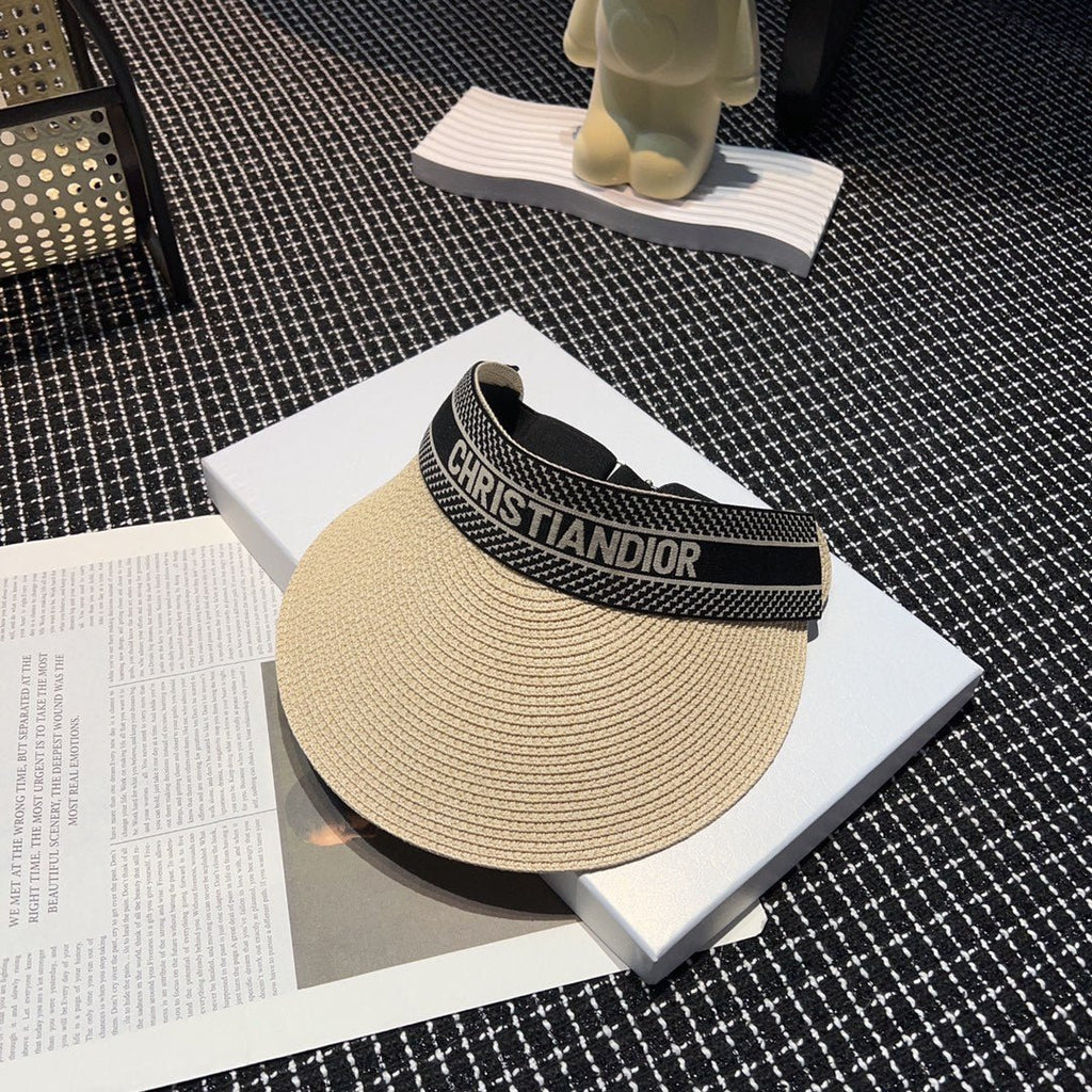 Luxury Christian Dior Summer Sun Hat for Women - Serene