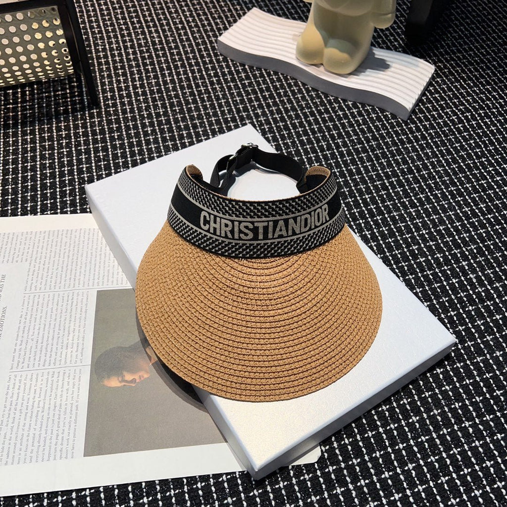 Luxury Christian Dior Summer Sun Hat for Women - Serene