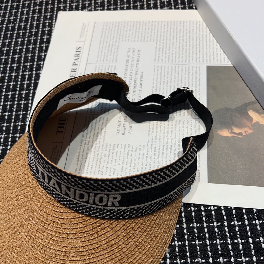 Luxury Christian Dior Summer Sun Hat for Women - Serene