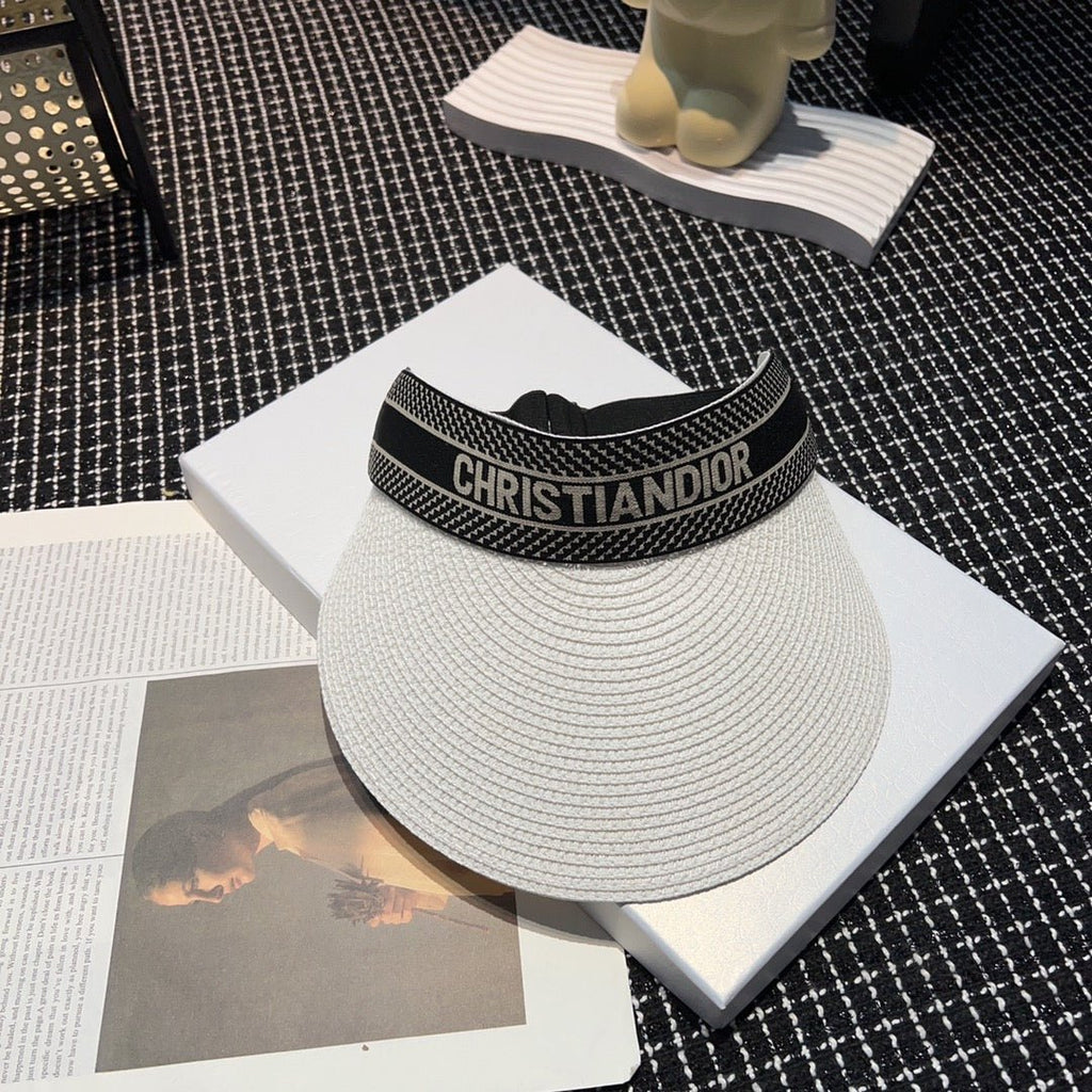 Luxury Christian Dior Summer Sun Hat for Women - Serene