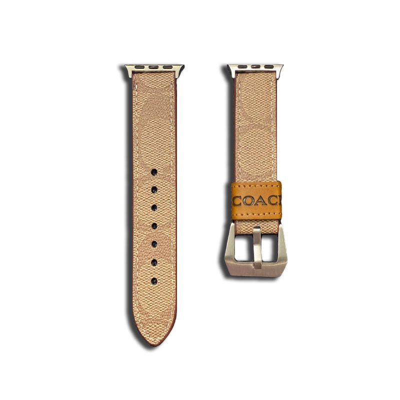 Luxury Coach Apple Watch Band – Leather Strap for Apple Watch Ultra - Serene