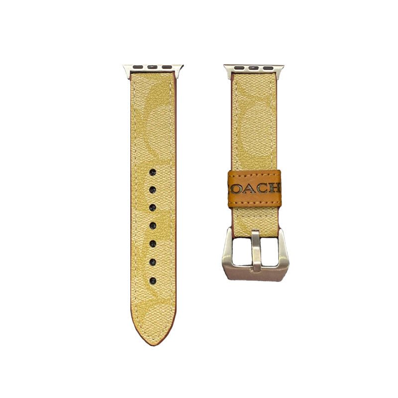 Luxury Coach Apple Watch Band – Leather Strap for Coach Apple Watch Ultra - Serene