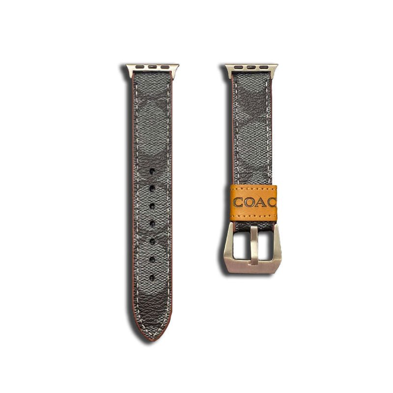 Luxury Coach Apple Watch Band – Leather Strap for Coach Apple Watch Ultra - Serene