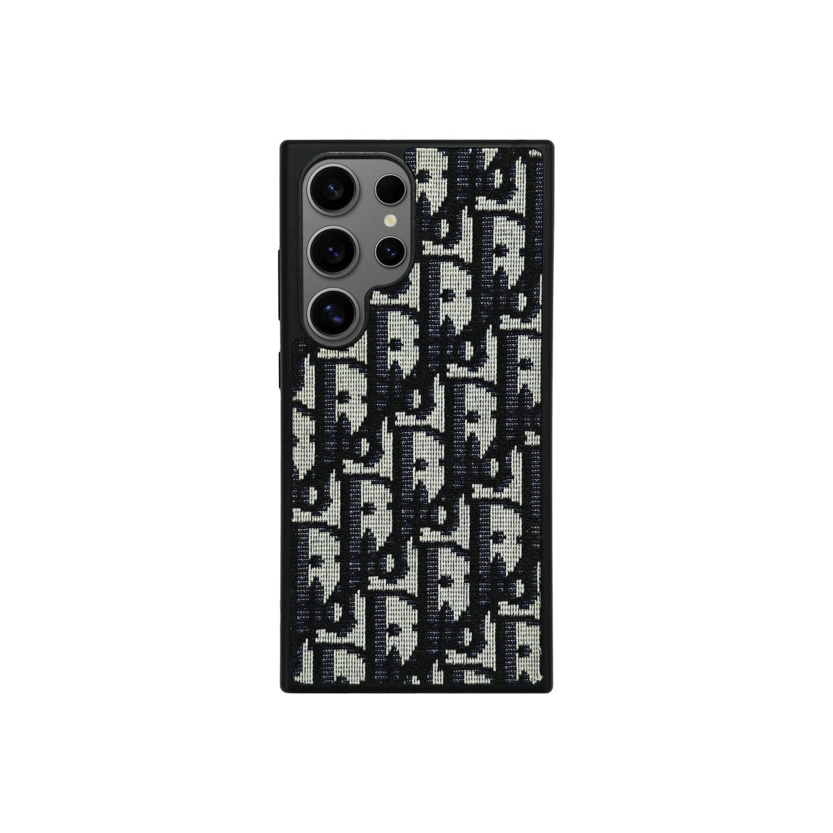 Luxury Dior Samsung Galaxy S26 Ultra Case – Black Designer Phone Cover - Serene