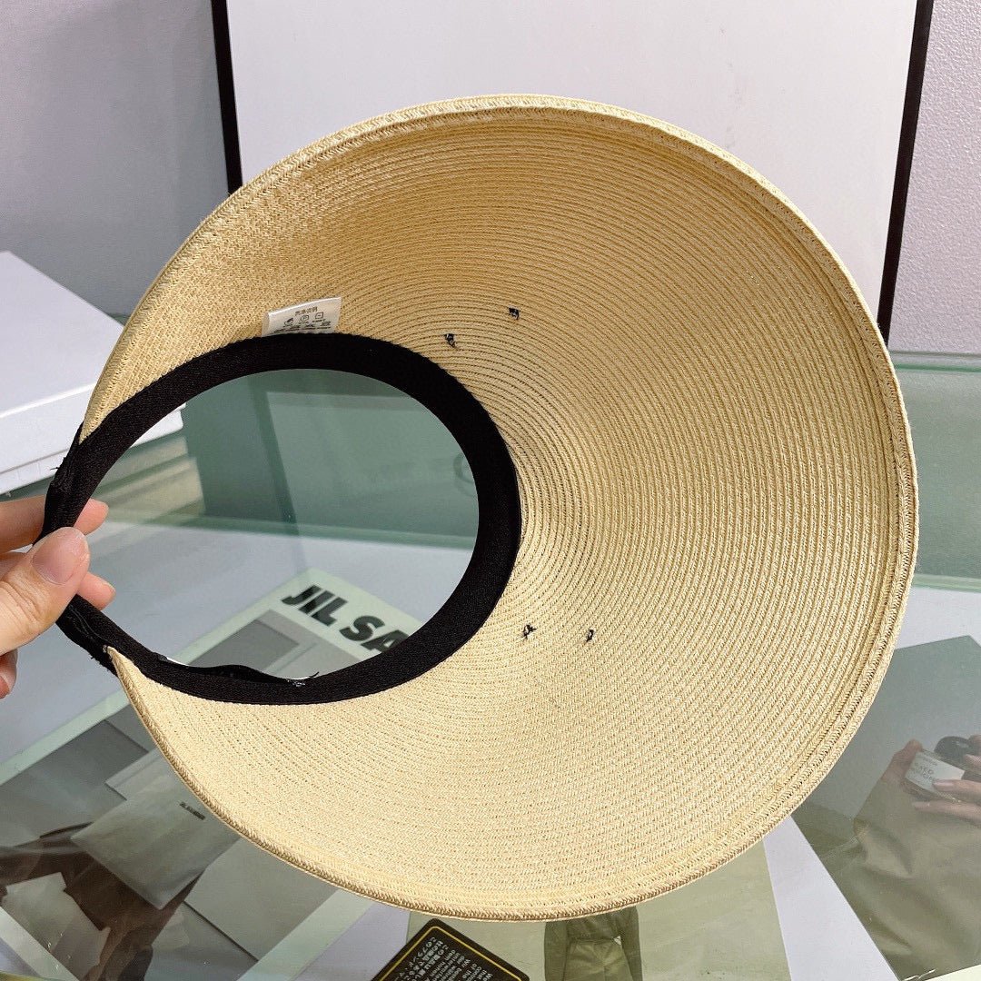 Luxury Gucci Bow Sun Visor Hat for Women - Serene