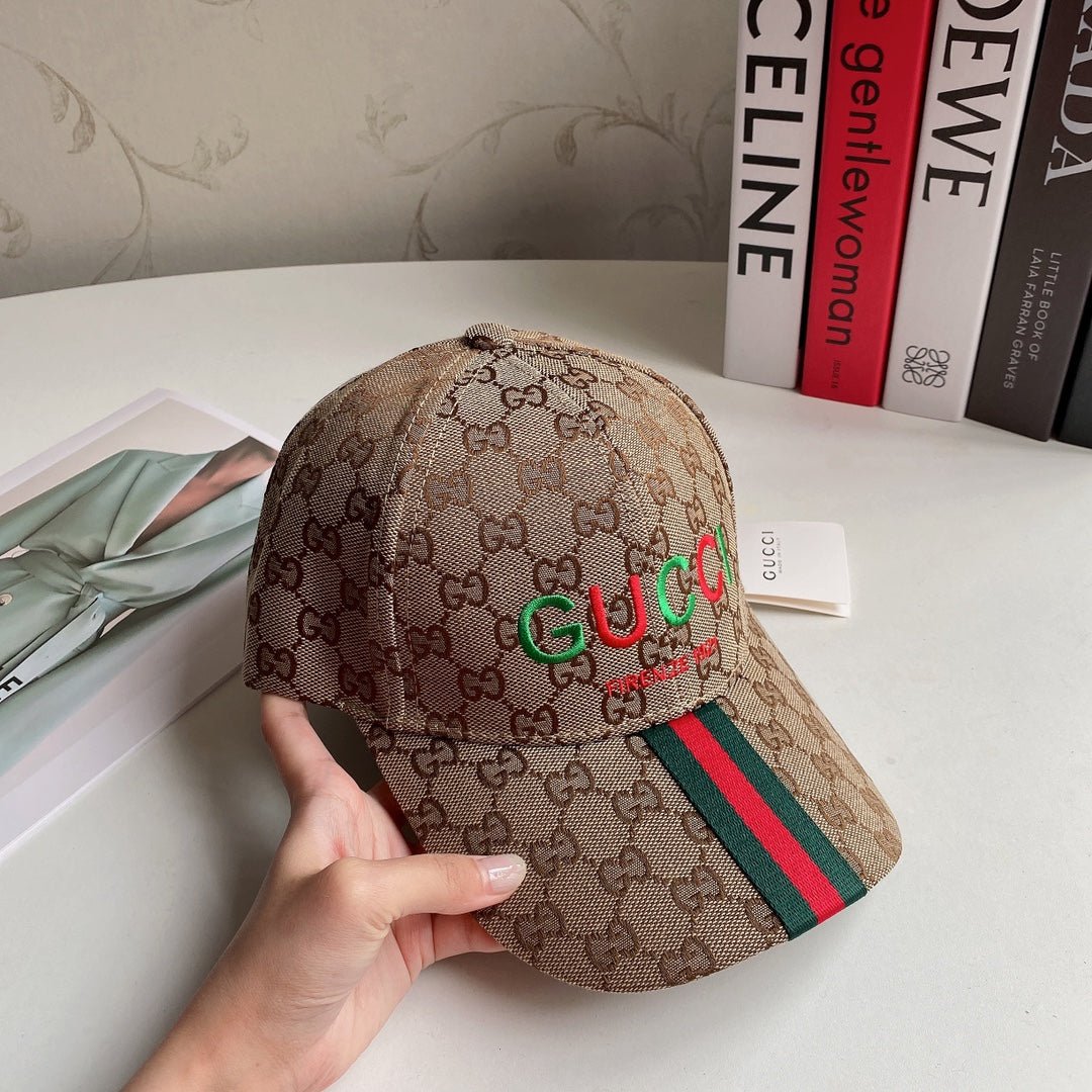 Luxury Gucci Embroidered Cotton Baseball Cap - Serene