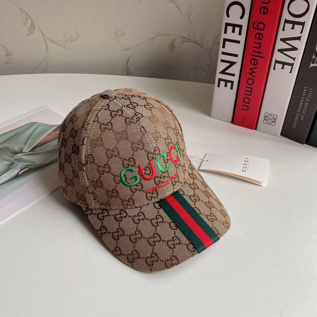 Luxury Gucci Embroidered Cotton Baseball Cap - Serene