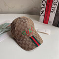 Luxury Gucci Embroidered Cotton Baseball Cap - Serene