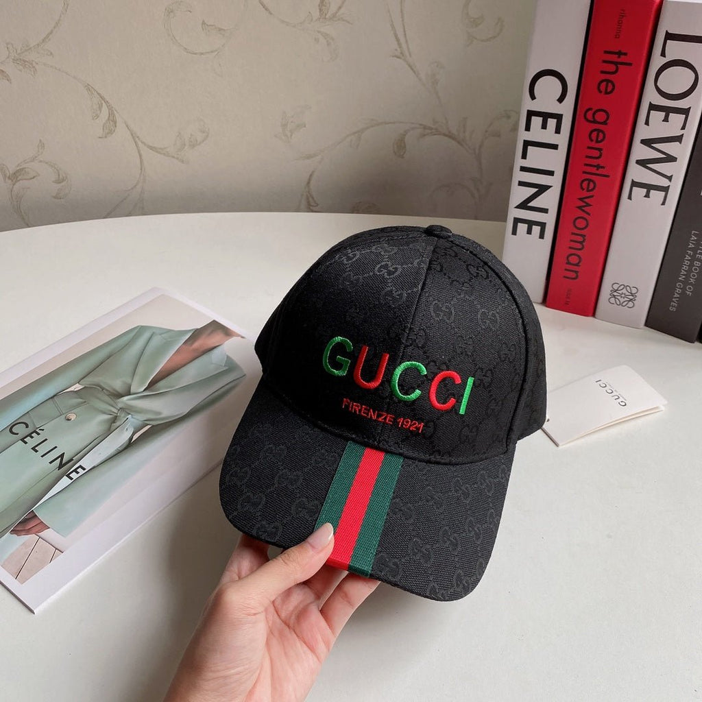 Luxury Gucci Embroidered Cotton Baseball Cap - Serene