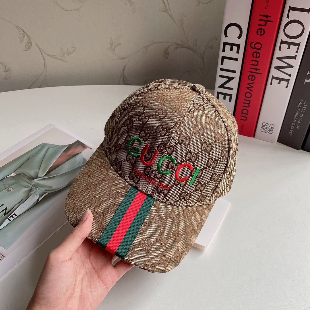 Luxury Gucci Embroidered Cotton Baseball Cap - Serene