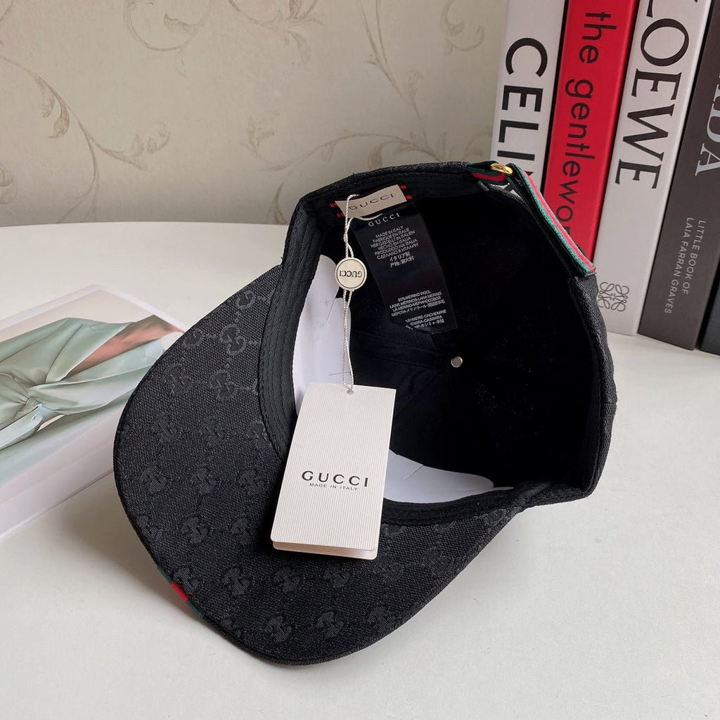 Luxury Gucci Embroidered Cotton Baseball Cap - Serene