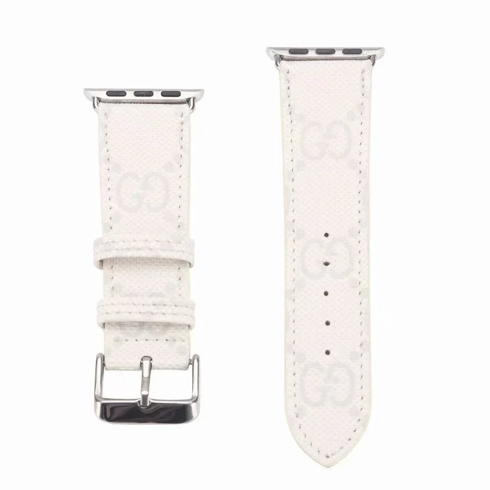 Luxury Gucci GG Apple Watch Band – Leather Strap for Apple Watch Ultra - Serene