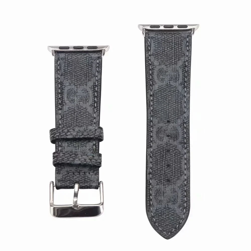 Luxury Gucci GG Apple Watch Band – Leather Strap for Apple Watch Ultra - Serene