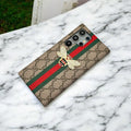 Luxury Gucci GG Bee Samsung S26 Case – Designer Cover for Samsung S26 Ultra - Serene