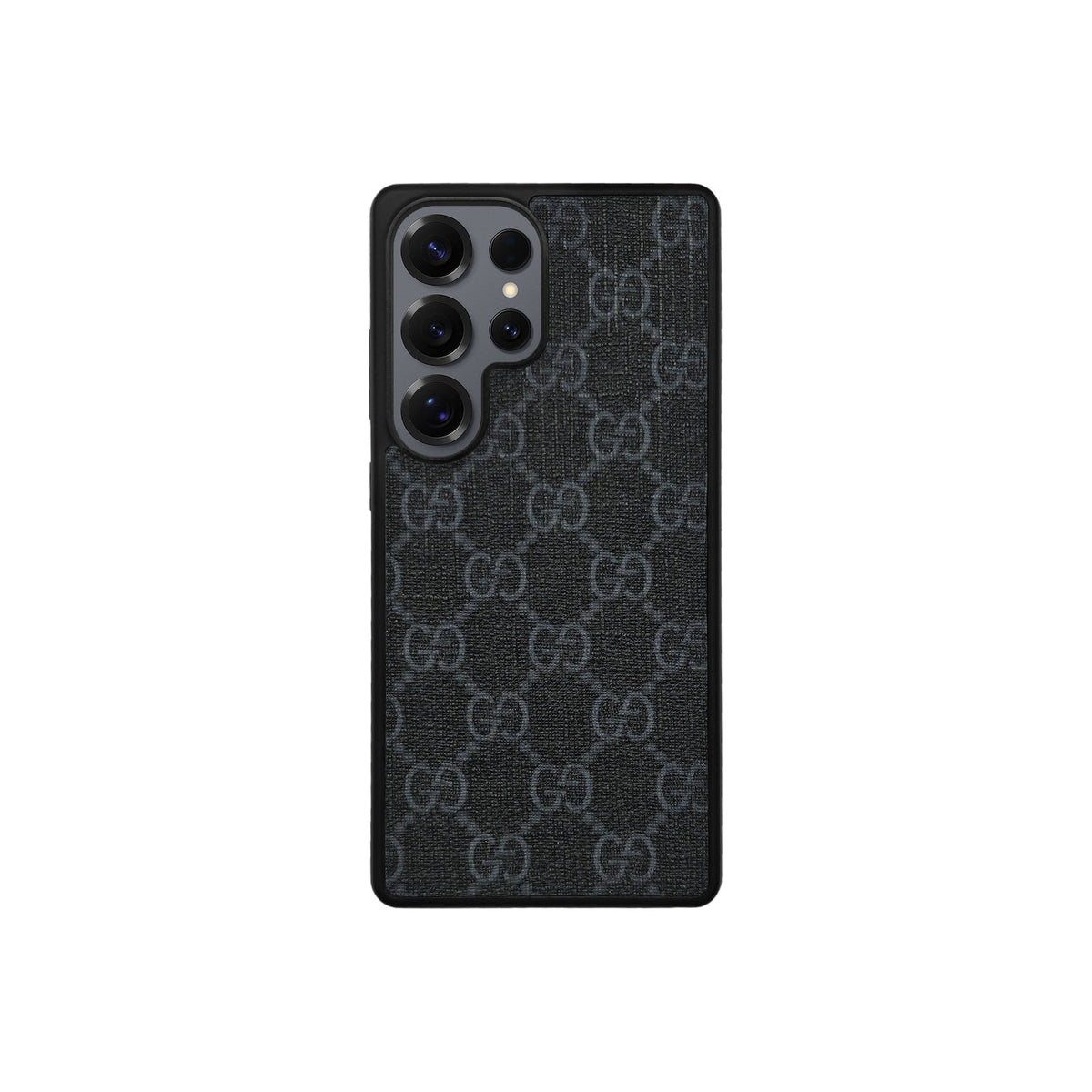 Luxury Gucci GG Black Samsung S26 Ultra Case – Designer Galaxy Cover - Serene