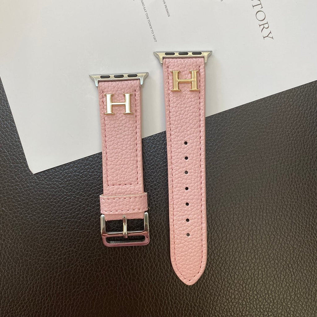 Luxury Hermès Apple Watch Band – Hermes Leather Strap for Apple Watch Ultra - Serene