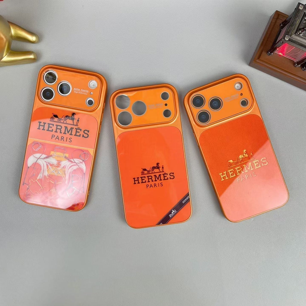 Luxury Hermès iPhone 17 Pro Max Case – Designer Hermes Phone Case - Serene