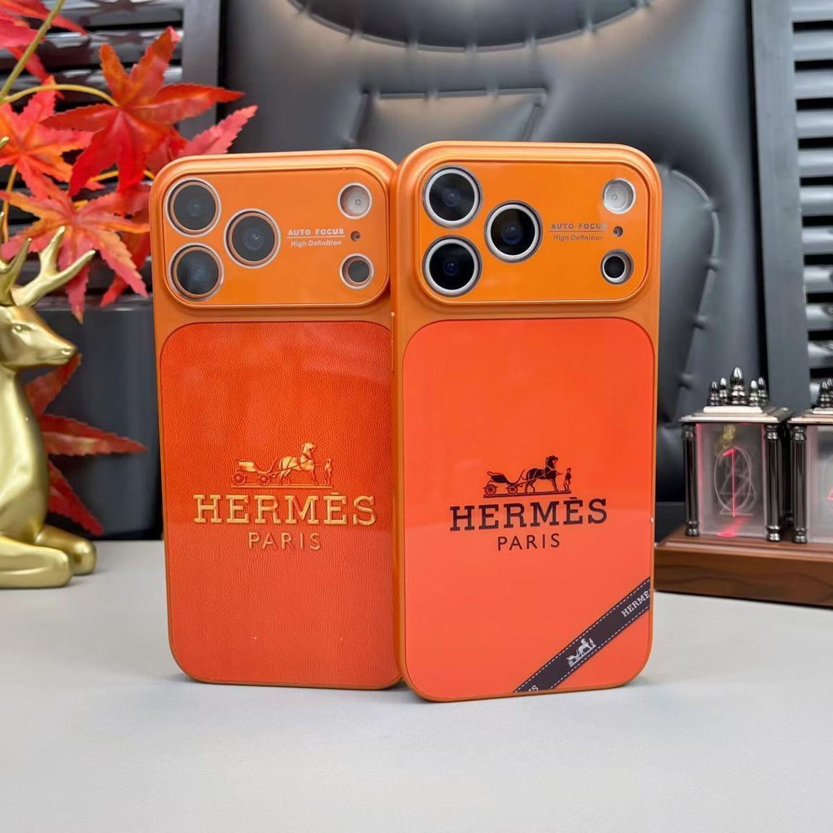 Luxury Hermès iPhone 17 Pro Max Case – Designer Hermes Phone Case - Serene