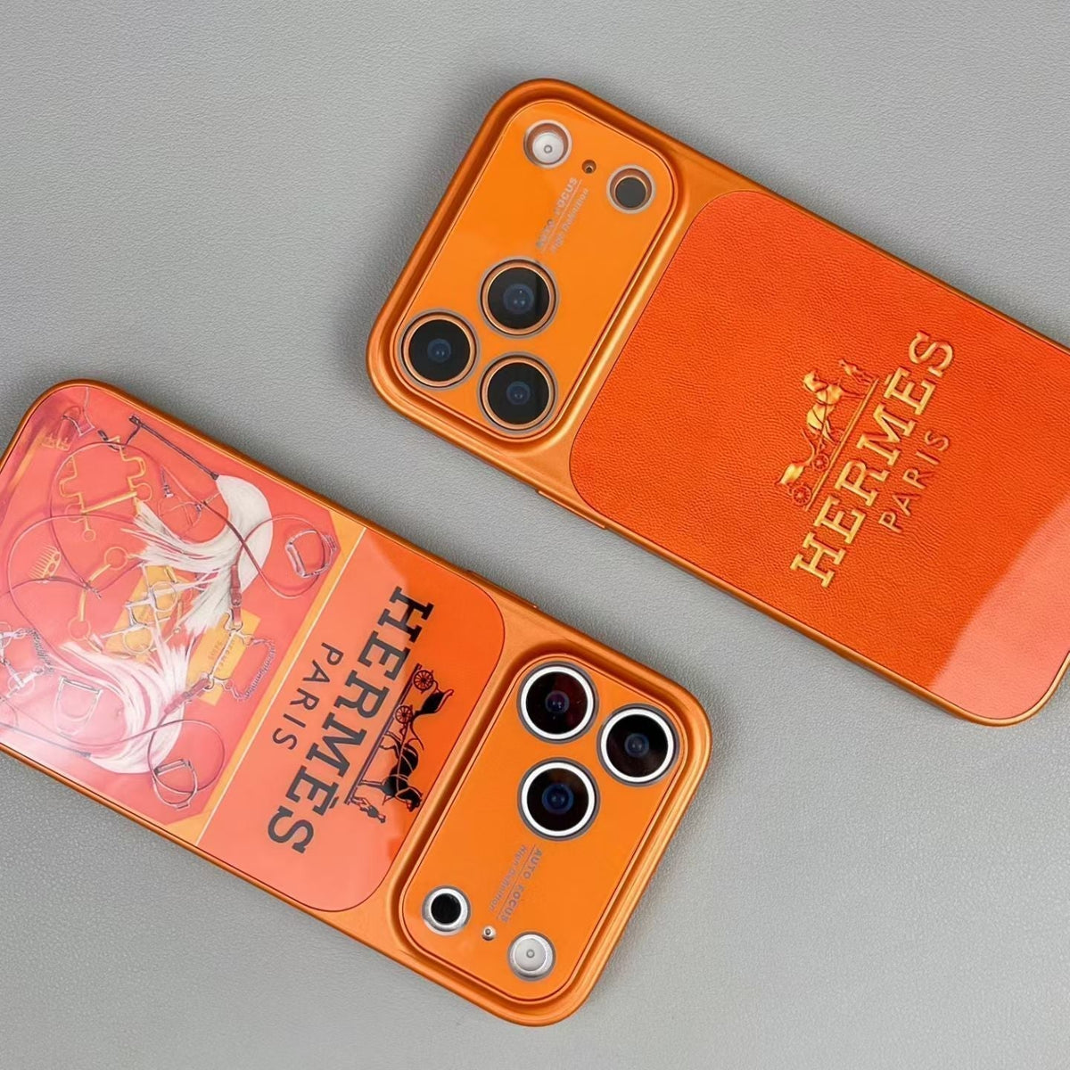 Luxury Hermès iPhone 17 Pro Max Case – Designer Hermes Phone Case - Serene