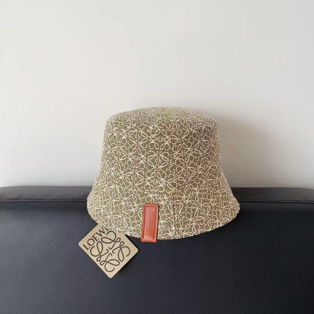 Luxury Loewe Anagram Monogram Bucket Hat for Men & Women - Serene