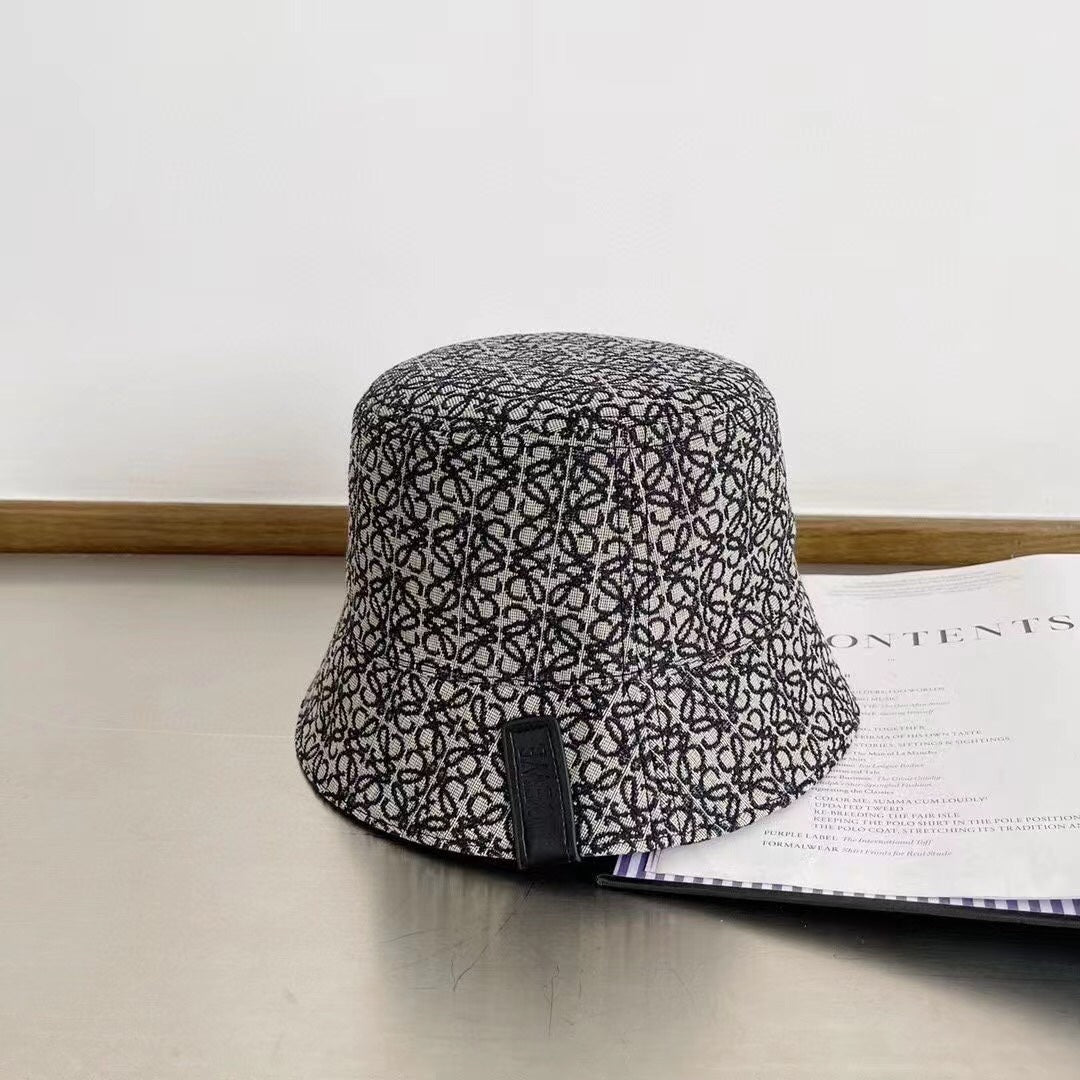 Luxury Loewe Anagram Monogram Bucket Hat for Men & Women - Serene
