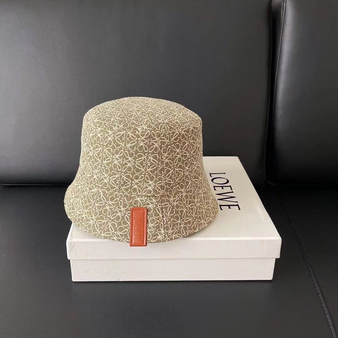Luxury Loewe Anagram Monogram Bucket Hat for Men & Women - Serene