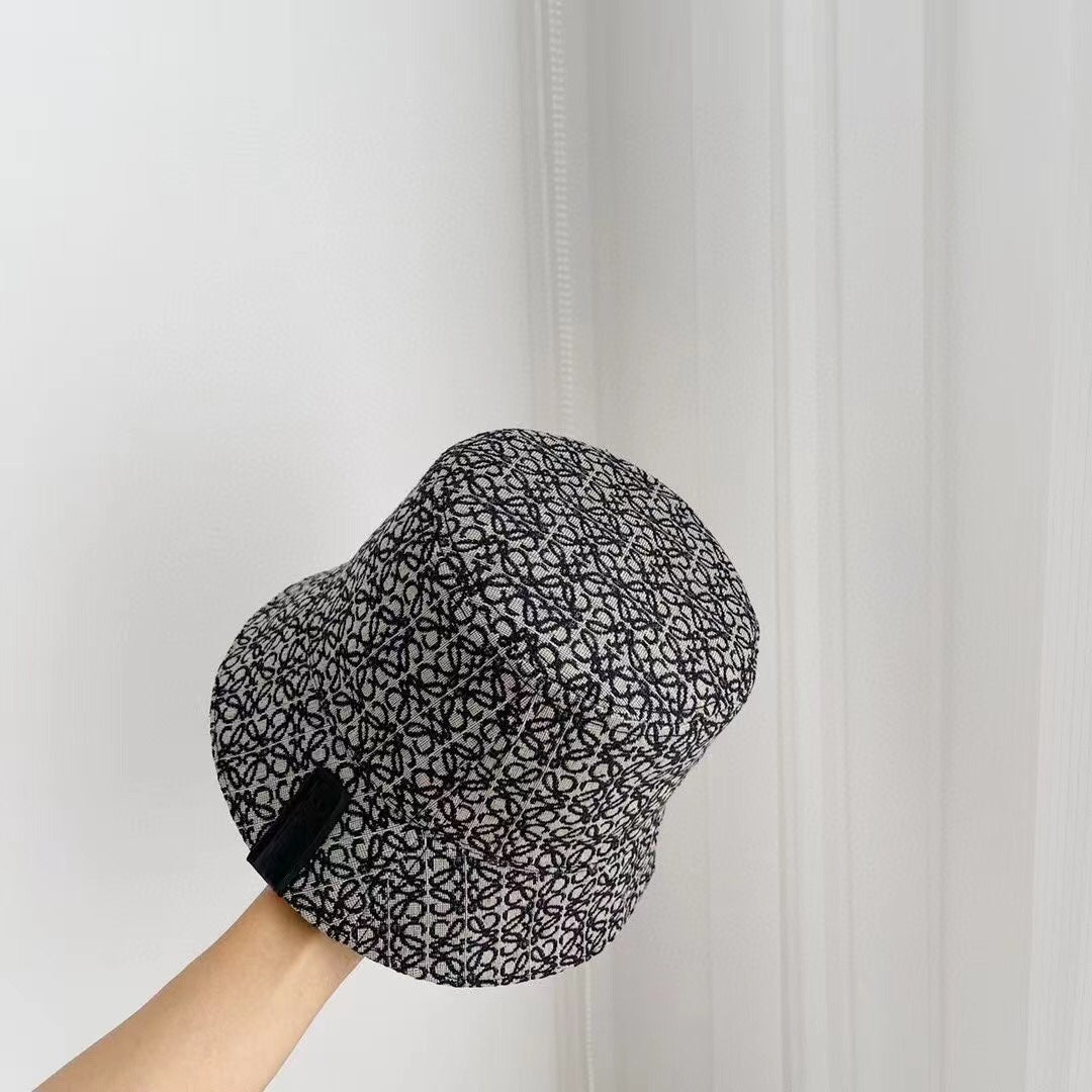 Luxury Loewe Anagram Monogram Bucket Hat for Men & Women - Serene